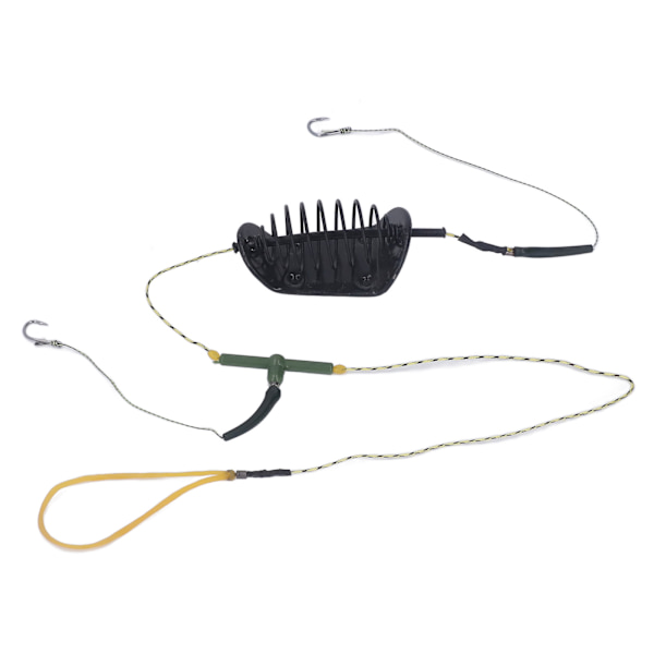 Fiske krok stark kraft bit bur effektiv havsfisk krok med metallsänke för karp 40g / 1.4oz