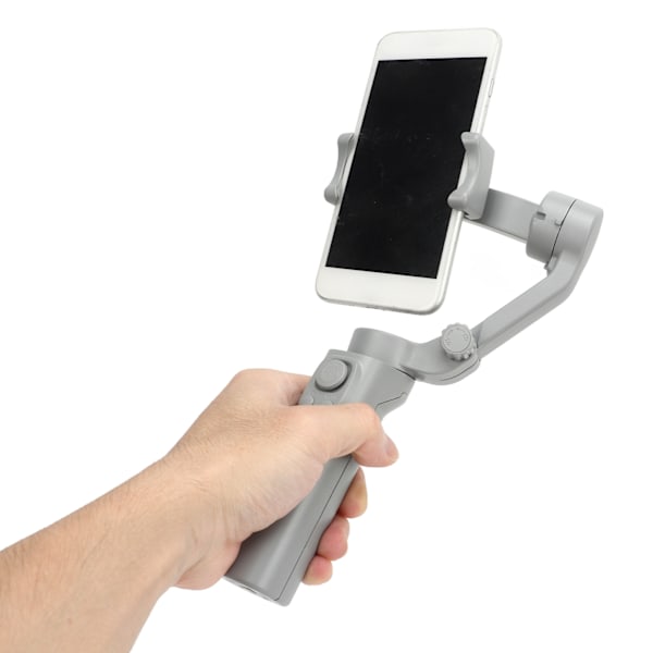3-Axis Gimbal Stabilisator, Magnetisk AI Aktiv Spårare för Stabil Video, Gestkontroll & AI Spårare med Fyllningsljus för Portabel Vikbar Telefon