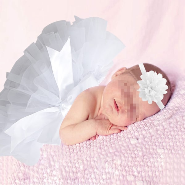 Blommig tutukjol Newborn Baby Girl Toddler 0-12 månader 1st