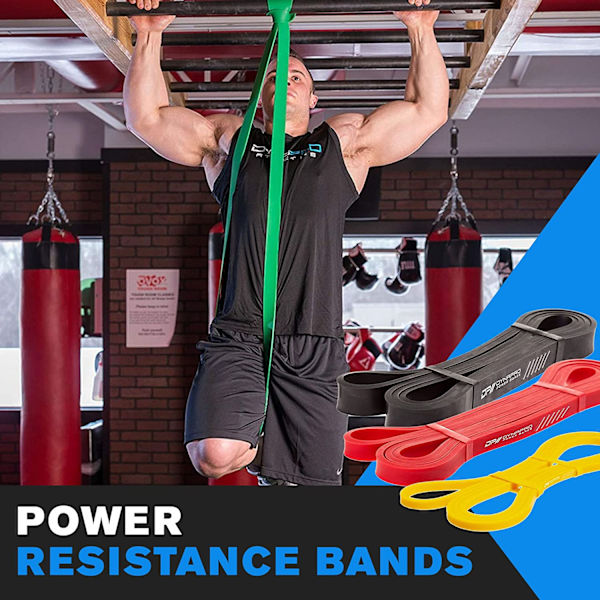 Fitnessband motståndsband - individuellt, pull-up band