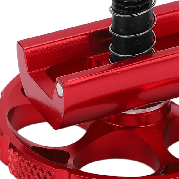 Hopfällbar cykel aluminium hingle klämma C spänne CNC integrerad för Brompton hopfällbar cykel röd