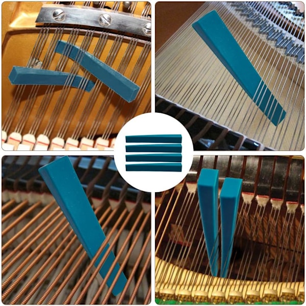 Professionella Pianostämmarverktyg, Inkluderar En Ergonomisk Stämnyckel För Smidig Hantering, Kombinerat Med En Temperamentsremsa För Effektiv Sträng