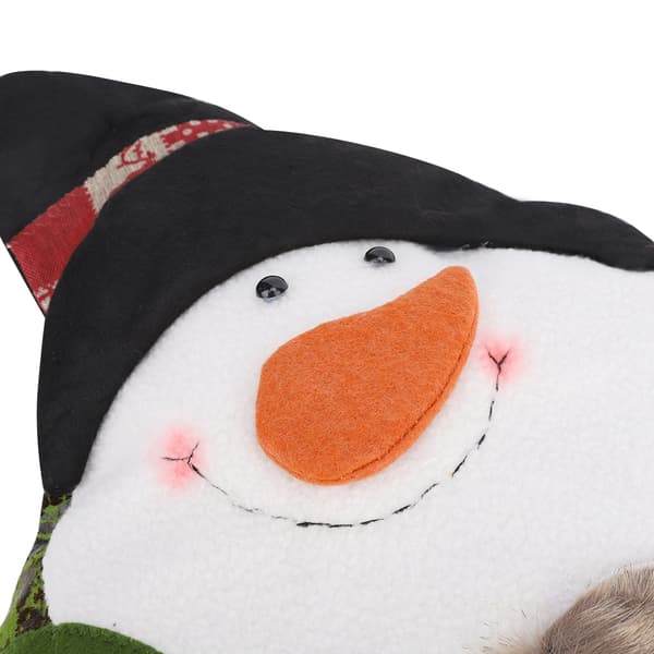 Julete Snømannformet Sofapute Dekorasjons Ornament