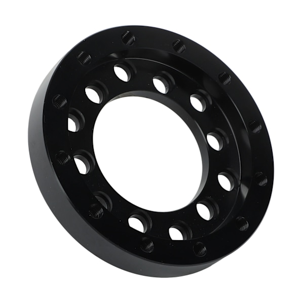 Adapterplatta för ratt i svart CNC-aluminiumlegering för Logitech G25 G27 G29 G920 13 14 tum ratt