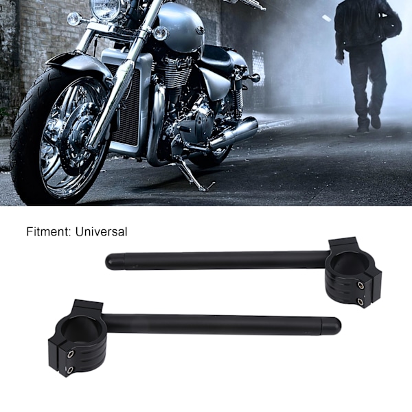 2 st 41 mm/1,6 tum Styrhöjare Klämma Montering Ergonomisk Aluminiumlegering Motorcykelmodifiering