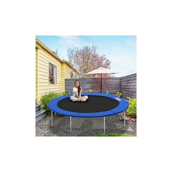 Lätt att installera och byta ut, Universell passform Trampolinskydd, Tjockt ljusbeständigt PVC på båda sidor, Bra väderbeständighet, Vattentät
