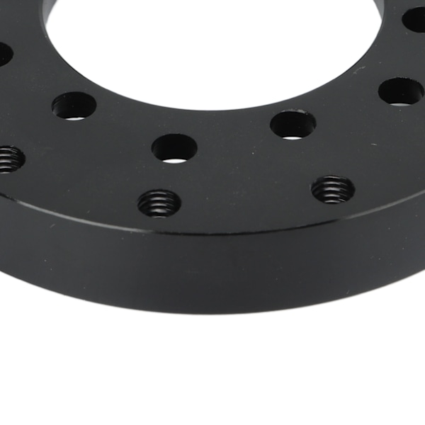 Rattadapterplatta i Svart CNC Aluminiumlegering för Logitech G25 G27 G29 G920 13 14 tum Ratthjul 73mm/2.87 tum