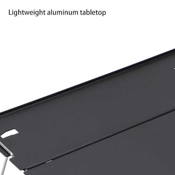 Utomhus hopfällbart bord bärbart aluminiumlegering lätt mini bord för backpacking camping vandring