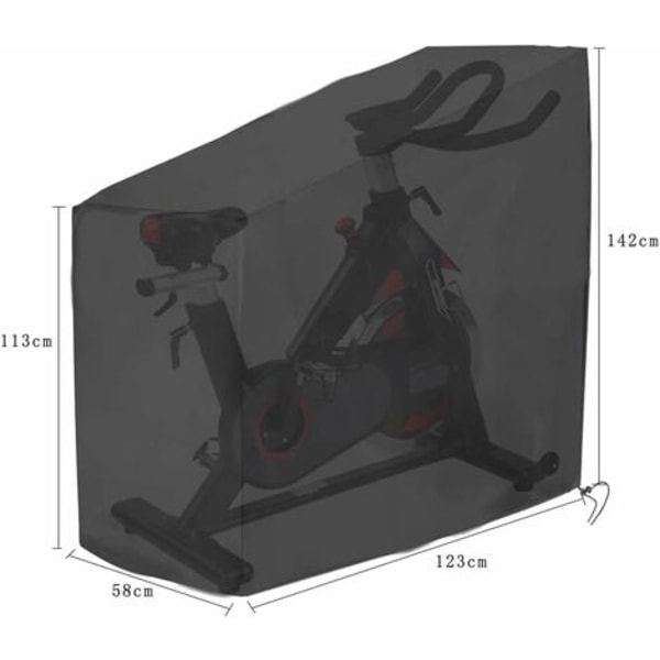 Bilöverdrag, Motionscykelöverdrag Vattentätt Överdrag Cykelöverdrag Utomhus Cykelskydd Överdrag Dammtätt Anti-UV Överdrag