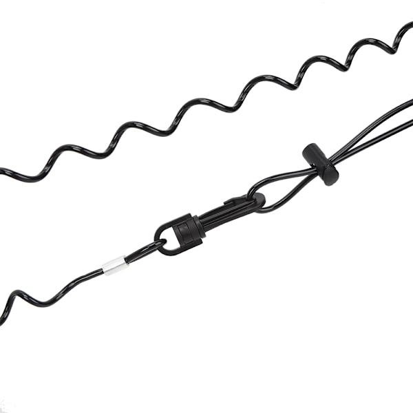 Undervattensdykning Lanyard Syreflaska Spole Rep Anti Förlorad Säkerhetsfjäderrep för Snorkling