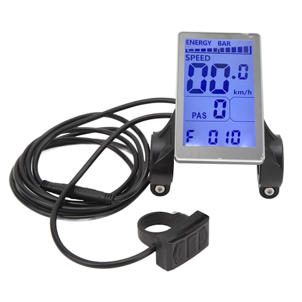 Cykel litiumbatteri konverteringskontrollkit 22A kontroll M5 displaypanel tumgasreglage kraftassistans med SM-kontakt elektrisk cykelmodifiering
