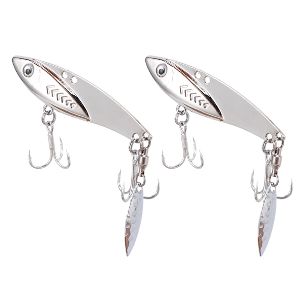 2PCS Metall Konstgjord Bete 10g/14g/20g/30g Weever Alla Simlager Hård Bete Fiskeutrustning14g