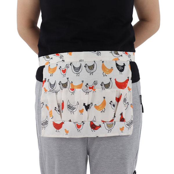 Äggsamlingsförkläde 3 fickor Hands Free Äggsamling Hållande Förkläde för Barn Anka Gås Ägg Stil 7