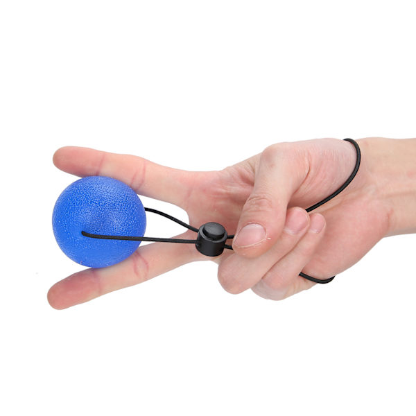 3 st Stressavlastande greppboll Handledsrehabilitering Styrketräning Massageboll (Gul 15 grader Röd 25 grader Blå 30 grader )