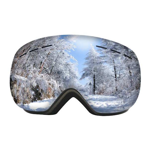 Antifog snowboardglasögon skidglasögon för pojkar och flickor