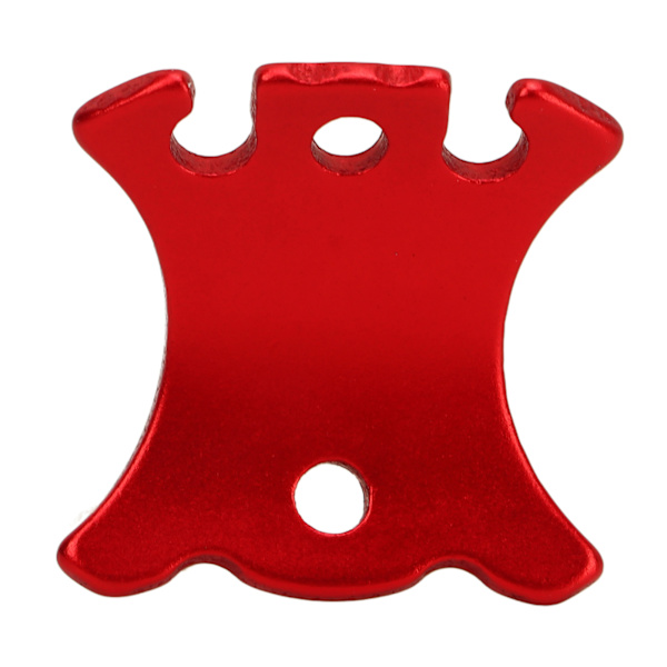 10 st Aluminium Böjda Vindtält Rep Buckle Justering Camping Rep Stopper Tält Vind Rep Spännare S