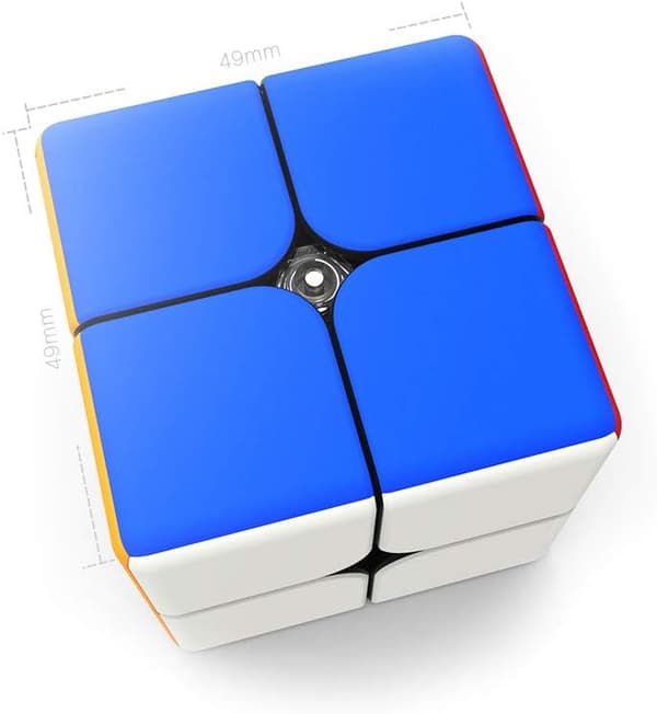 2x2 Cube Puzzle Mini Cube Puzzle Leke 2x2x2 Magisk Cube Gave
