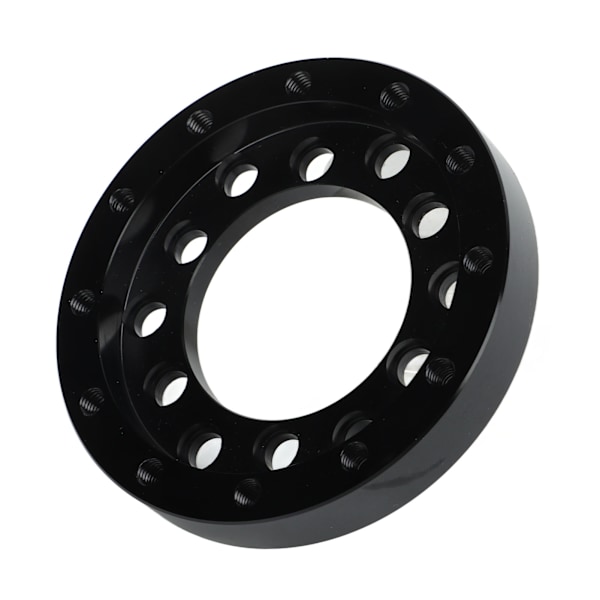 Adapterplatta för ratt i svart CNC-aluminiumlegering för Logitech G25 G27 G29 G920 13 14 tum ratt