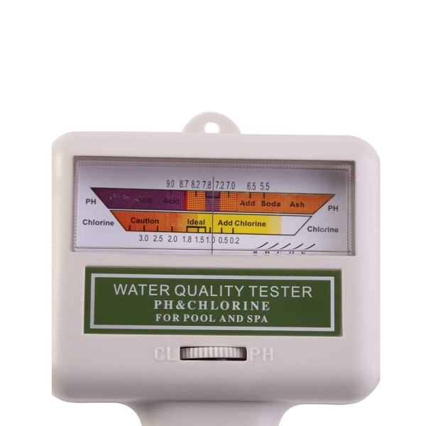 Vattenkvalitetstestare, PH-mätare Klor testare för simbassäng