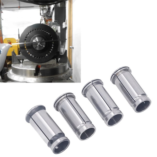 4 st Die-slips för slipmaskin med hög precision C25-serie, rak skaftklämma