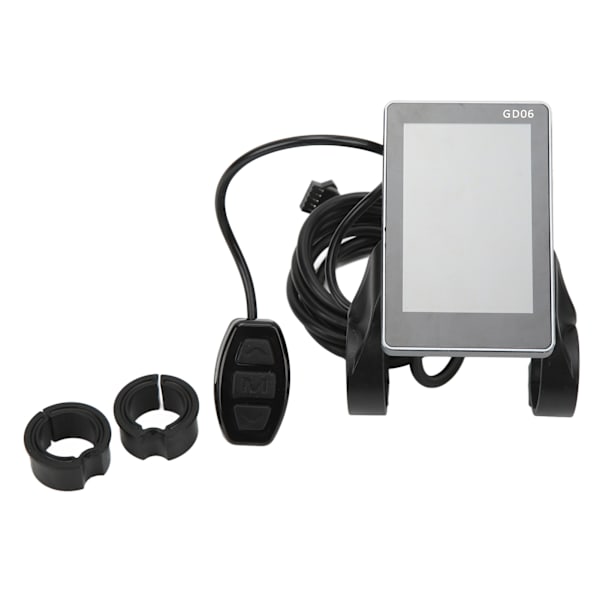 15A elektrisk cykelkontrollersats med LCDGD06-mätare 130X-växel 8C-assistanssensor för 350W 250W-motor