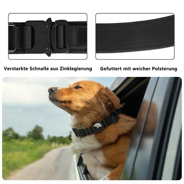 Taktisk kattsele, militär hundträningsalternativ, lättviktsmaterial för komfort, snabbkoppling, reflexpatch för ökad synlighet