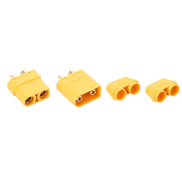 Amass XT90H Stikforbindelser til problemfri RC Male XT90 til XT60 Adapter Integration, lettere tilslutning og frakobling med solid sikker forbindelse til alle