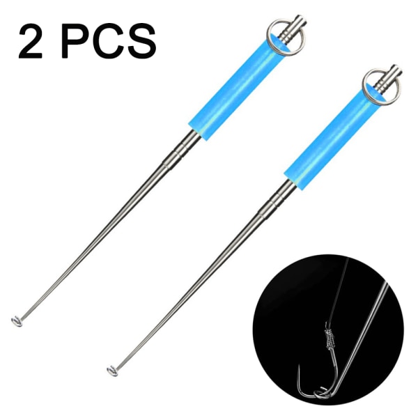 2 st Fiske krok Snabb borttagning Enhet, Säkerhet Extractor Fisk krok Koppla bort Borttagning Verktyg för Fiske，Fiske krok Remover