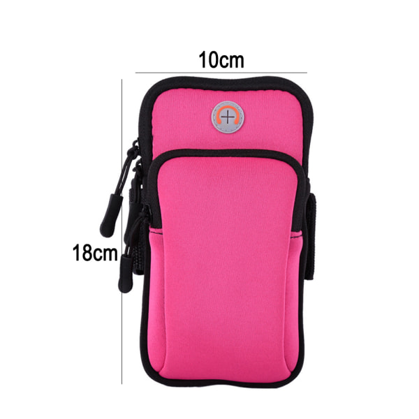 Multifunktionell armväska för löpning utomhus för män och kvinnor