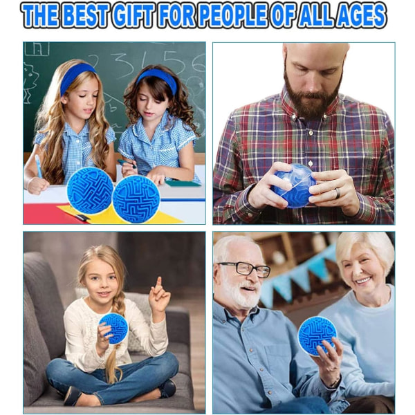 3D Gravity Memory Sequential Maze Ball Puzzle Leksak Gåvor för Barn Vuxna - Hårda Utmaningar Spelälskare Små Bollar Hjärngymnastik Spel