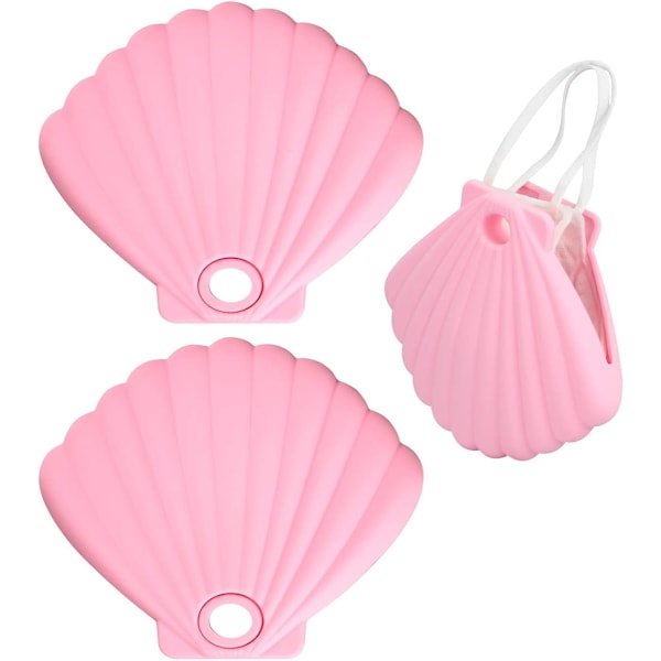 Godishållare Återskapad, Mini Snäckskal i Plast för Bröllopsdekorationer, Lägg till Charm till Din Speciella Dag, 17 * 14cm, 2 Set