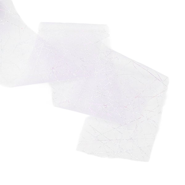 Tulle Rulle Symfoni Spindel Rörigt Nät Tulle Rulle DIY Båge Hårprydnad Material BandLila