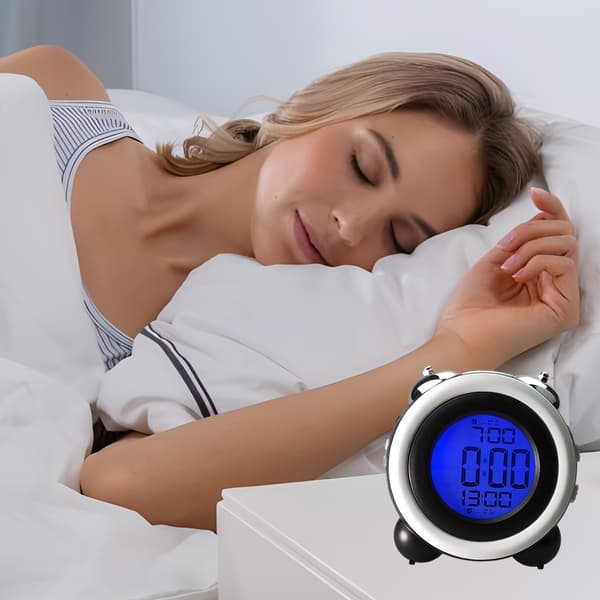 LCD-display elektronisk klocka sovrum vardagsrum Klocka digital klocka stor klocka väckarklocka studentklocka generation