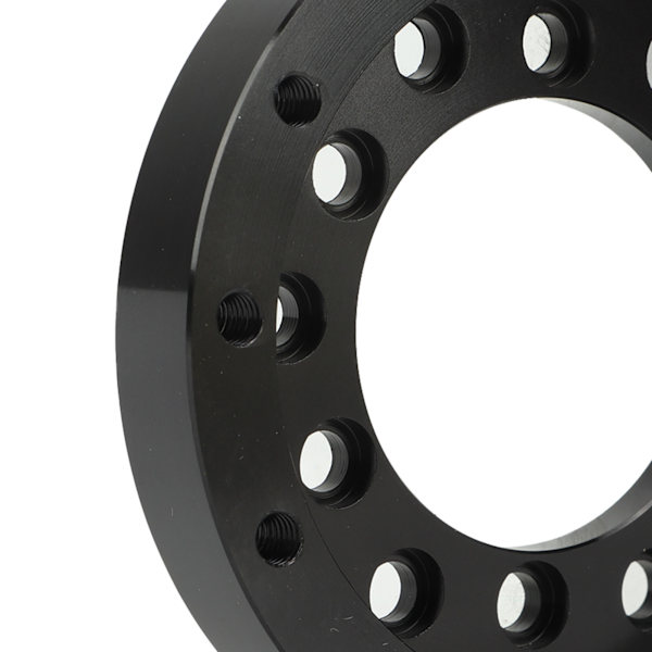 Rattadapterplatta i Svart CNC Aluminiumlegering för Logitech G25 G27 G29 G920 13 14 tum Ratthjul 73mm/2.87 tum