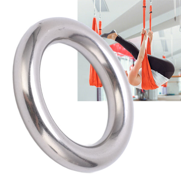 Svetsad O-ring i rostfritt stål, rund ring för navigering, dykning, hängmattor och väskor 10x40mm