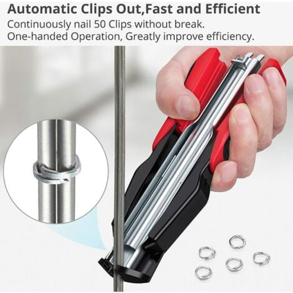 SR8 automatisk häftapparat + 2500 c20 häftklamrar