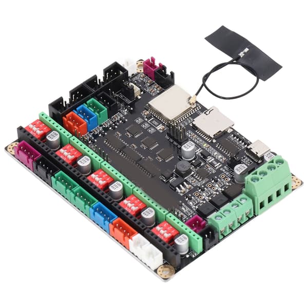 3D-skrivares moderkort ersättningslösning, ESP32 MCU 32-bitars kontrollkort med Bluetooth-modul och Flash-minneschip, stöder Marlin2.0 Firmware