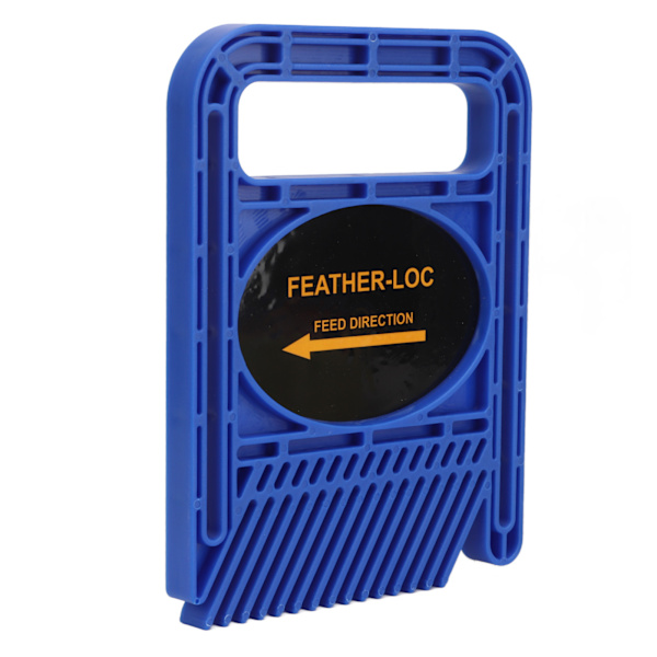 2-pack Fjäderbräda Justerbar Utökad Träbearbetningsspårsäkerhetsanordning för Bordssåg Fräsbord Stängsel Verktyg Blå