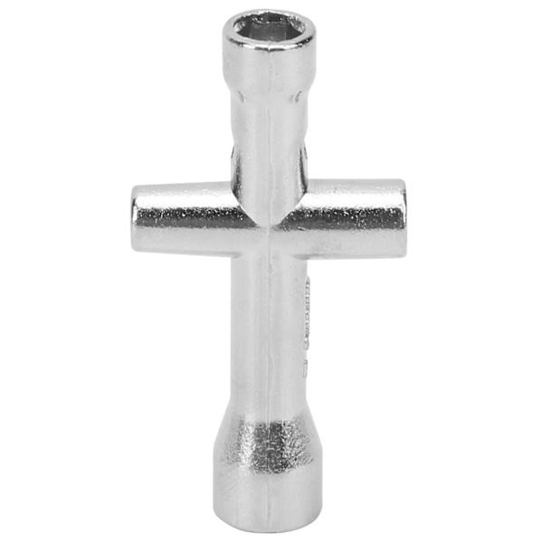12mm hjulnavadapter 9mm tjock M4 flänslås muttrar korsnyckelsats för 1/10 RC bil guld
