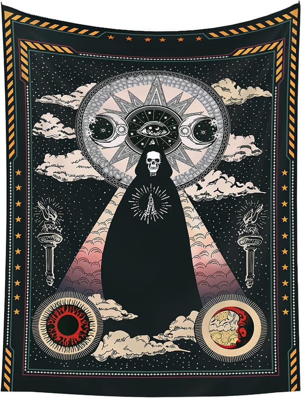 Mandala-seinävaate, Mandala-kallokuvio, Seinävaate, Boheemi