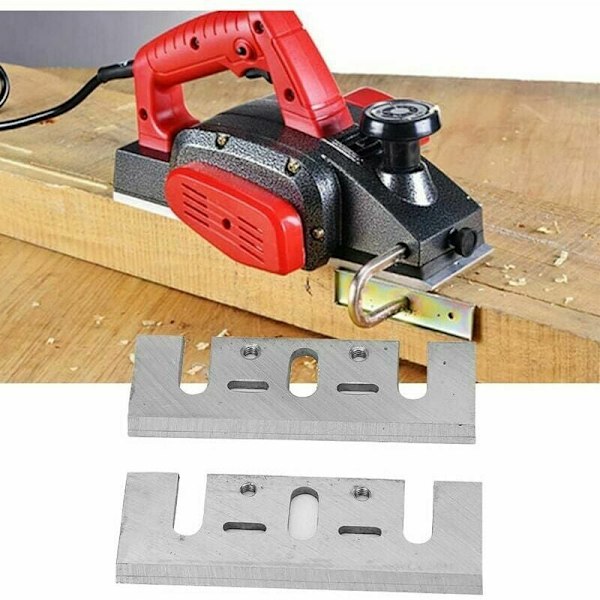 Vassare Än Standard 82x28x3mm TCT Hårdmetall Hyvelblad, Ersättning För Makita N1900B, Bosch 1594, Handhållna Hyvelblad för Hög Precision