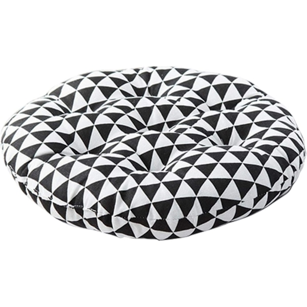 Runda Sittdynor för Hemmakontor, Mjukt Tyg Ergonomisk Design, Vändbar Stolpad för Inomhus- och Utomhuskomfort, 16x16 Tum