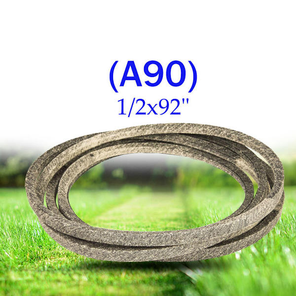 (A90) 0,5x92 Kevlar gräsklipparersättningsrem passar för AYP/John Deere/Ariens/Husqvarna/Poulan/Snapper