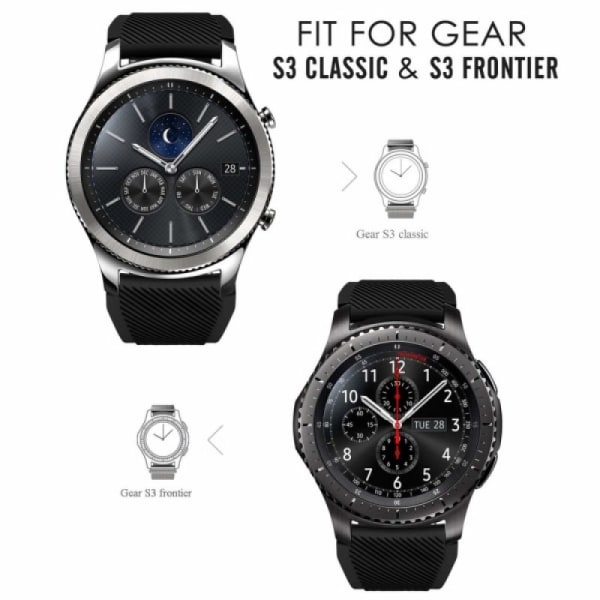 Lämplig för Samsung Gear S3 Frontier Watch Sports Band 22mm