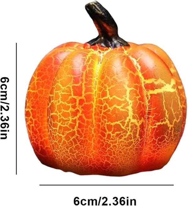 Pumpalykta Halloween Harts Pumpalampa Led Batteridriven