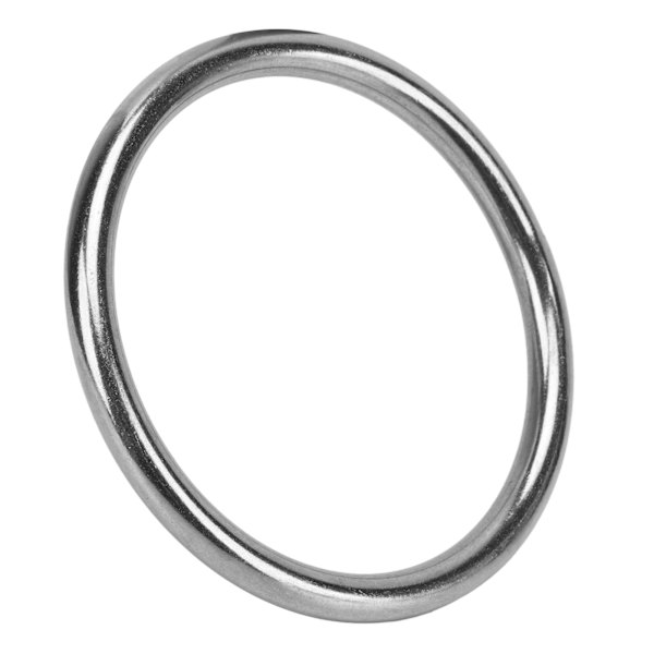 7 st metall O-ring vattentät rostfri 304 rostfritt stål stark lastbärande sömlös svetsad rund O-ring 8x80mm