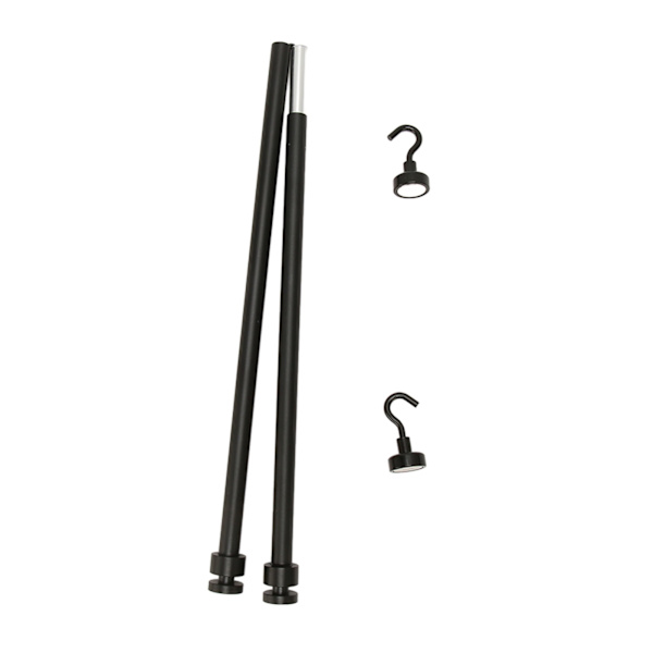 Camping magnetisk upphängningsstång med magnetkrok 10 mm lätt att använda camping magnetisk upphängningsstång för utomhusbruk