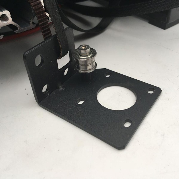 Rostskyddsfärgad Stegmotorfäste för 3D-skrivare, Legerat Stålmaterial Precision och Noggrannhet Monteringsskruvar Ingår Motor Fixerad