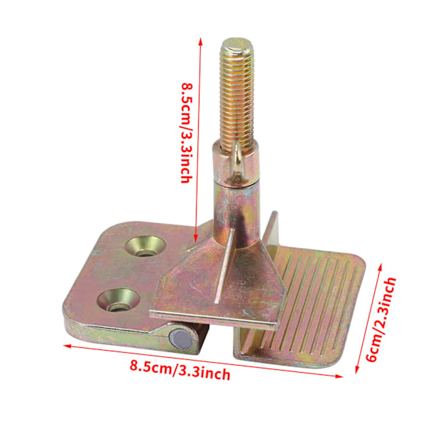 2 st/set Silkskärmstryck Metall Fjärilshängslen DIY Hobbyverktyg