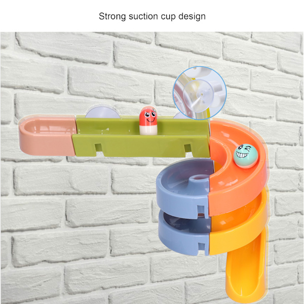 DIY Montering Baby Kids Bad Dusch Bygg Spår Leksak Set Badkar Badkar Vatten Lek Spår